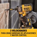 Taladro percutor + atornillador impacto dewalt 20V Dck223