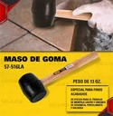 MAZO DE GOMA 13oz.