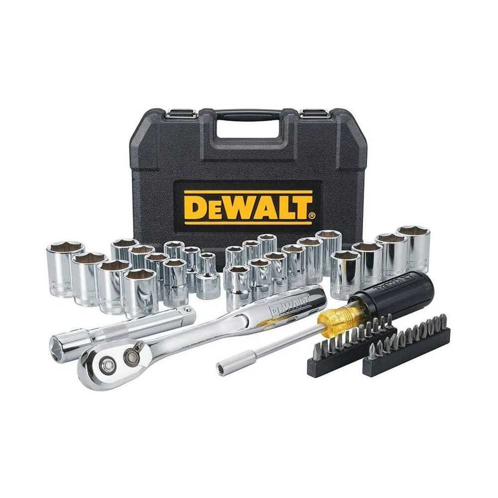 Set de juego de dados Dewalt 1/2 49 piezas DWMT45049