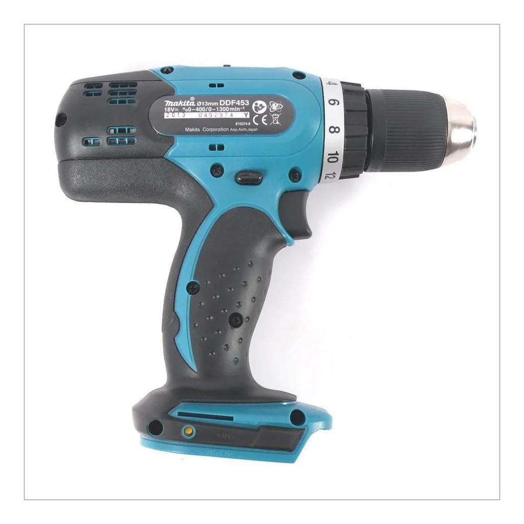 Taladro Atornillador Makita Ddf453z 13mm Sin Cargador Sin Ba