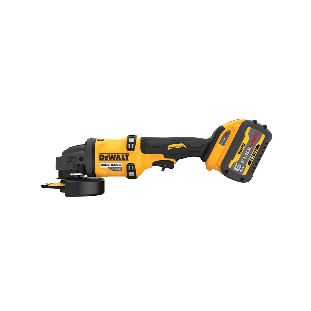 Esmeril Angular Dewalt Inalámbrico 4 1/2 60V DCG418T1-B2