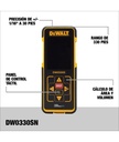 Medidor Laser Distancia 100M - DEWALT -DW0330SN