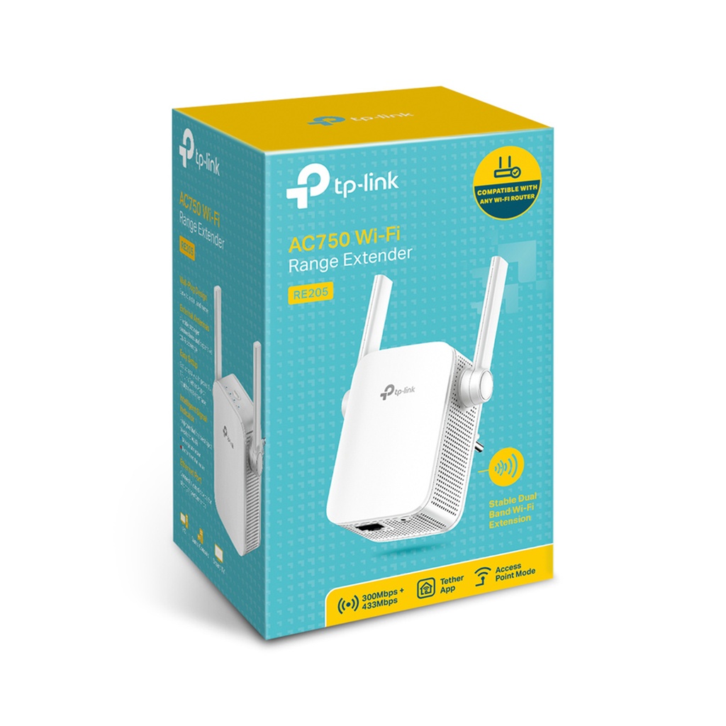 Repetidor de wifi Dual Band tplink Re205