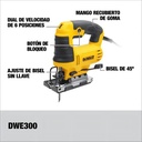 Sierra Caladora Industrial Dewalt Serra Dewalt Dwe300 650w 220v 12v