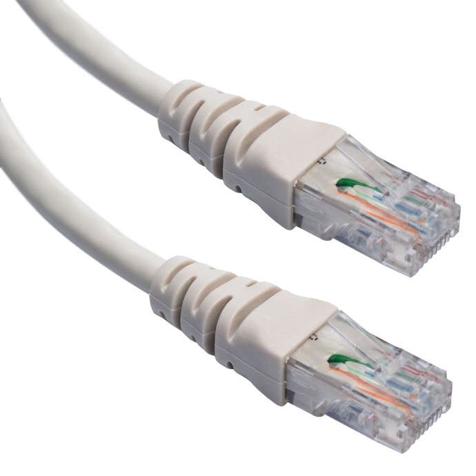 Patch cord Categoria 5e 0,5 mts gris