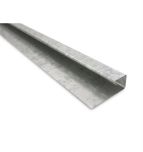 Perfil J para siding Zinc 0,5MM Largo 2.5 MT