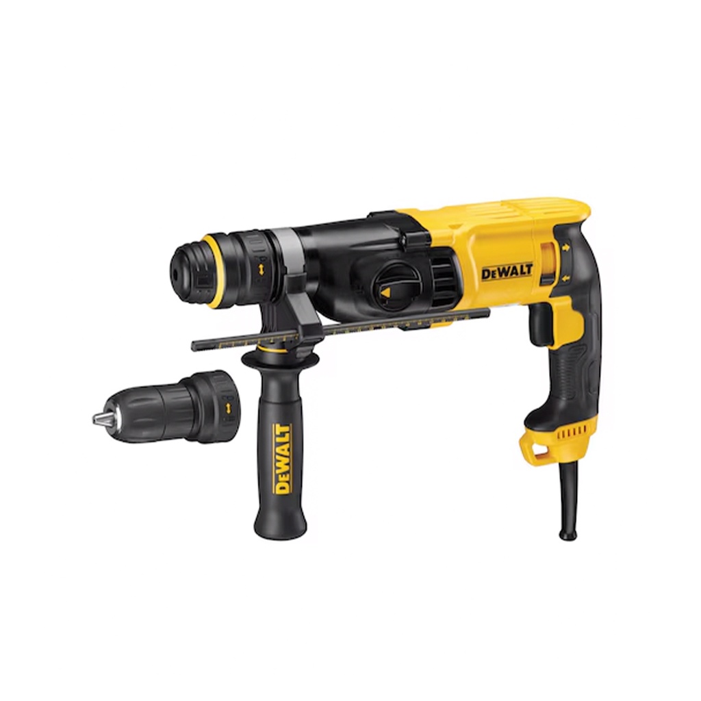 Rotomartillo Eléctrico 800W SDS PLUS de 1" (26mm) de 3.0J Dewalt D25134K-B2C