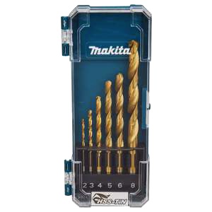 Set de broca para concreto Makita HSS-TIN 6 unidades