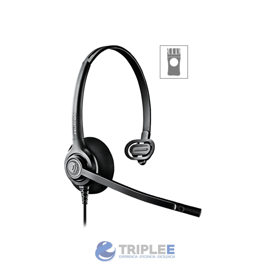 Cintillo audifono Call center Epko Plus Noise Cancelling VoIP