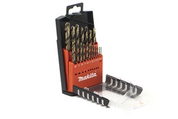 [D-50463] Set Brocas Metal HSS- Cobalto 19 pcs SET 1-10mm