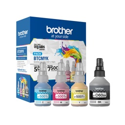 [BTCMYK] Pack de Tintas Brother BTCMYK CMYK