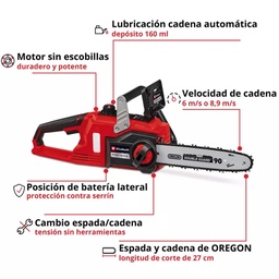 [4600010] Motosierra Inalámbrica  FORTEXXA 18v Einhell 4600010