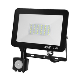 [FL-30PI 6500K] Proyector Led Slim con Sensor de Movimiento 30W 6500K