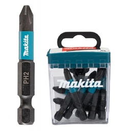 [E-12407] Set de 10 puntas Impact Black Makita PH2 50 mm e-12407