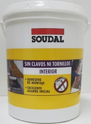 [147281] Adhesivo de montaje Soudal Galon 3.8 kg