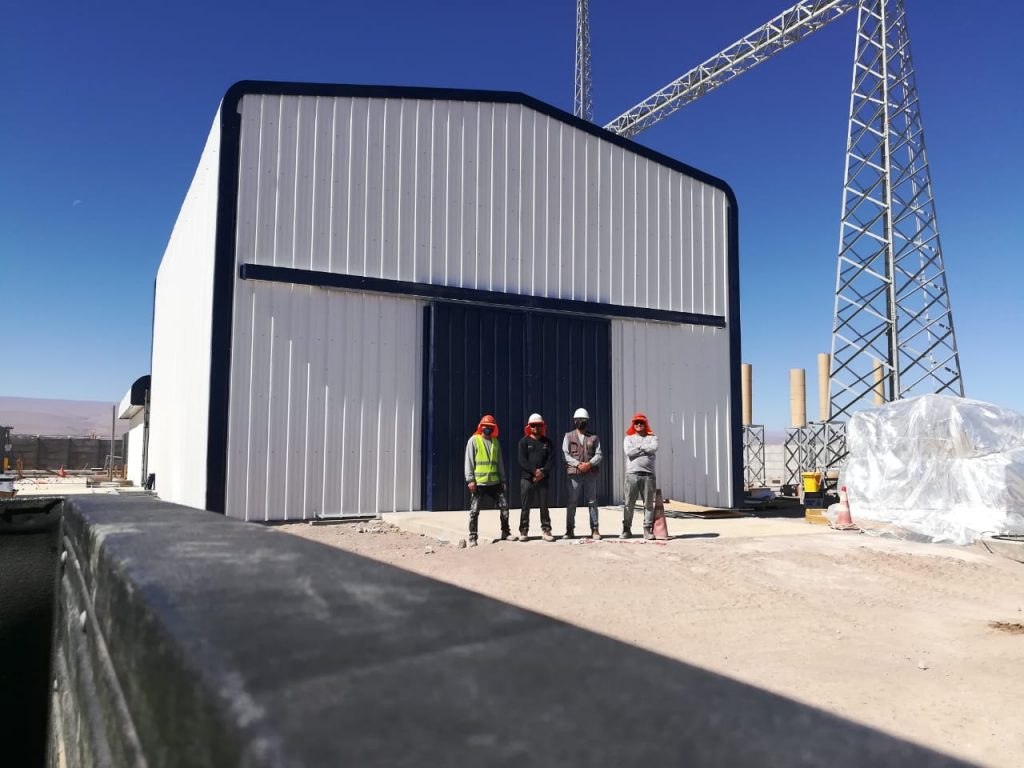 Instalación Galpon GIS